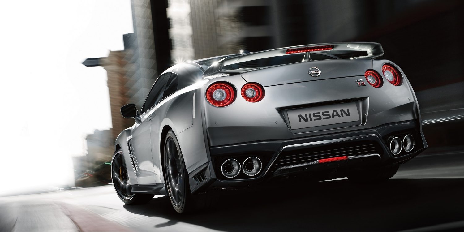 Nissan GT-R rear fascia